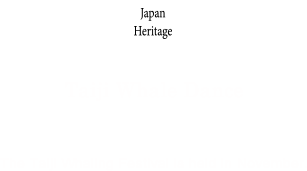Japan Heritage Taiji Whale Dance The Taiji Whaling Festival is held in November.